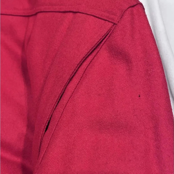 Vintage Members Only red wool Bomber jacket size 47L - Picture 7 of 10